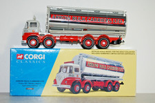 CORGI 13701 LIMITED EDITION FODEN S21 CHROME CYLINDRICAL TANKER ARROW CARRIERS