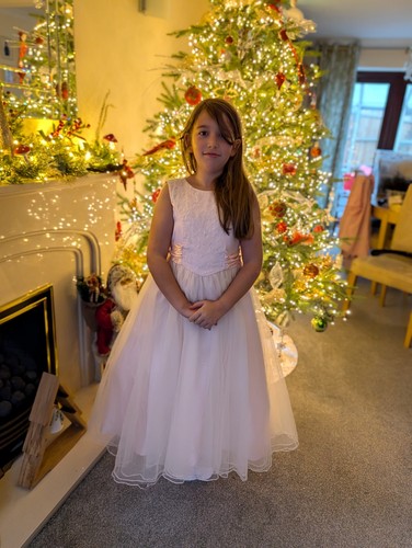 Lilac girls bridesmaid - bridesmaid, dress