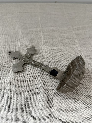 Vintage french holy - holy, water