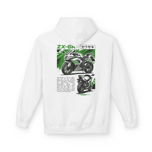 Kawasaki hoodie - zx-6r,