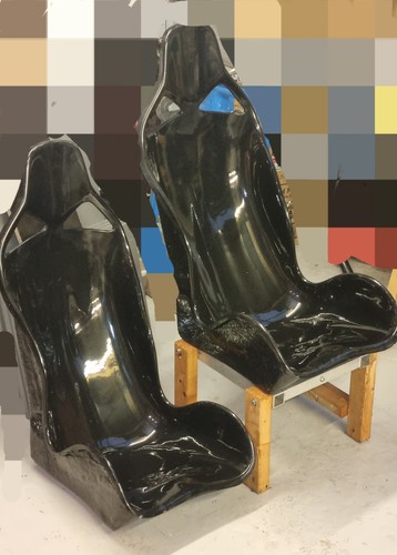 Grp black bucket seat - bucket, kit