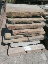 Reclaimed Yorkstone Paving Flags Riven Large Slabs Landscaping Driveway #ST50