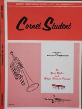 Cornet Student by Fred weber and Major Herman Vincent