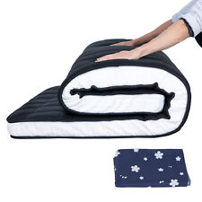 Foldable Japanese Futon Flooor Mattress Memory Foam Sleeping Pad Tatami Mat