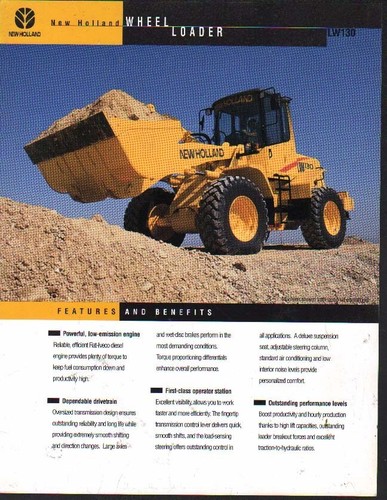 New holland lw130 - new, "lw130"