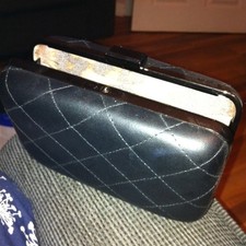 BN Umberto Giannini Black Clutch Bag