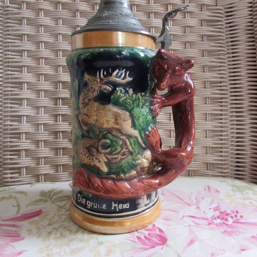 Beer stein vintage german - beer,