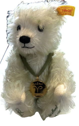 Steiff bear aries good - steiff,