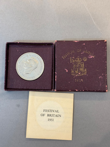 1951 festival britain coin - festival,