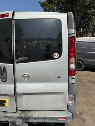 Silver rear door - o/s/r,