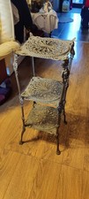 Antique Brass Cake Stand