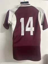 Canterbury Match Worn Nottingham Casuals RFC  #14 Rugby  Shirt/Jersey-Med-Mint