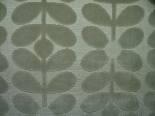 Orla kiely velvet fabric - kiely,