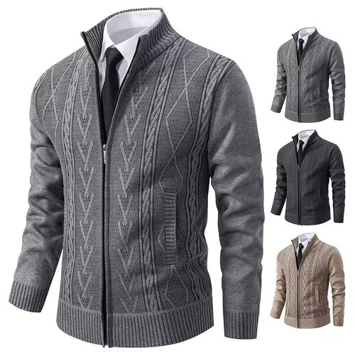 Mens fleece lined - mens, cable