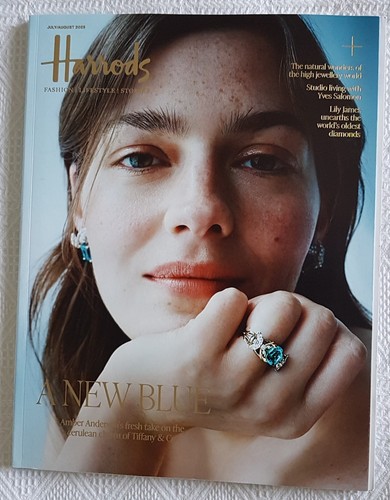 Harrods magazine fashion - harrods,