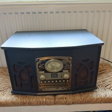 Itek IT142DUTS Record Player Music System CD / Cassette / Vinyl / Radio / FM AM 