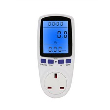 Plug in Electricity Power Consumption Meter Energy Monitor Watt Kwh Analyzer