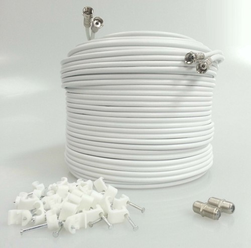 25m white twin shotgun - white,