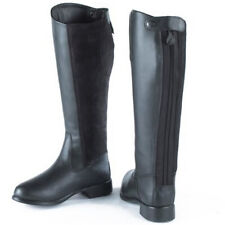 JUST TOGS KINGSTON LONG LEATHER RIDING BOOTS EQUESTRIAN HORSE FULL LENGTH ZIP