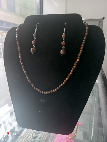 Tigers eye necklace and - ,