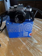 Olympus OM-10 Classic SLR Camera with Zuiko 50mm F1.8 with Tamron 70-150 Lens