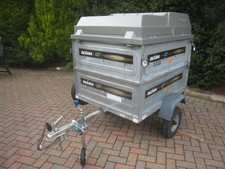 Double height Daxara 127 trailer,ABS cover,Jockey wheel,Spare wheel.