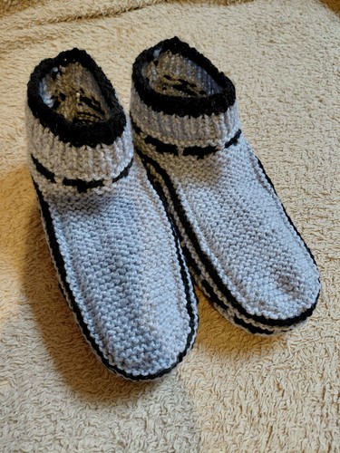 Mens hand knitted