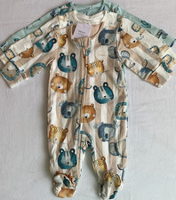 BNWT Baby Boys 3pk Animals