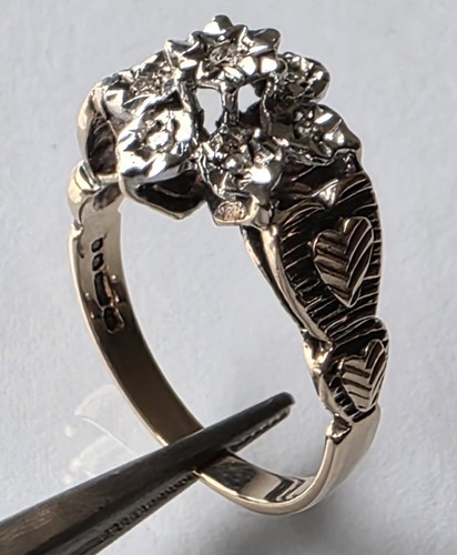 Vintage 9ct yellow gold and - vintage,