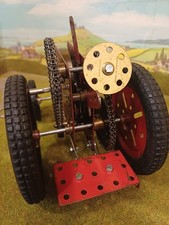 Meccano red clockwork