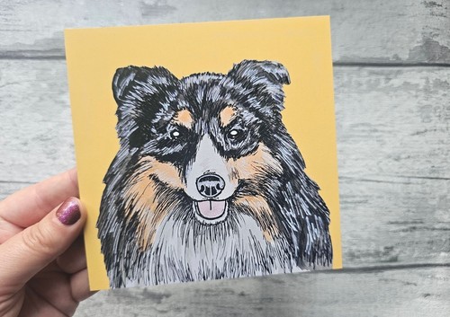 Shetland sheepdog greetings - sheepdog,