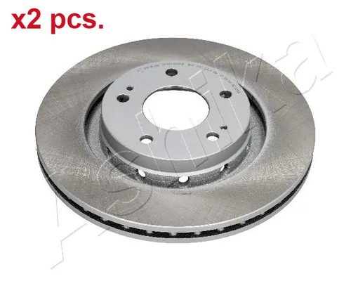 Pcs front brake disc - front,