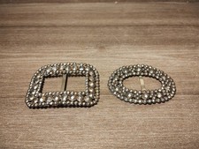 Two Antique Georgian Cut Steel