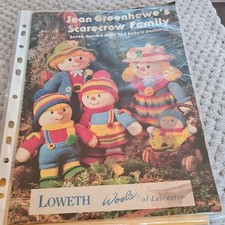 ** JEAN GREENHOWE'S  SCARECROW FAMILY KNITTING PATTERNS **