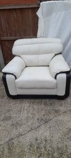 single armchair DFS cream with