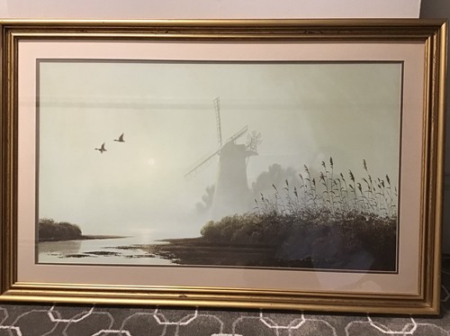 Framed mill the mist - framed,