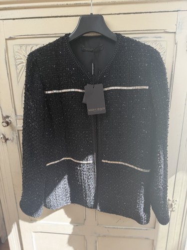 Marina rinaldi black - tweed, and