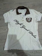 HV Polo High Goal Polo Ladies Top Shirt Womens Size L Large