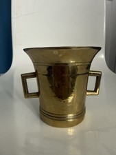Brass apocothary mortar - brass,
