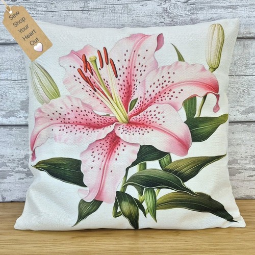 Summer floral lily cushions - summer,