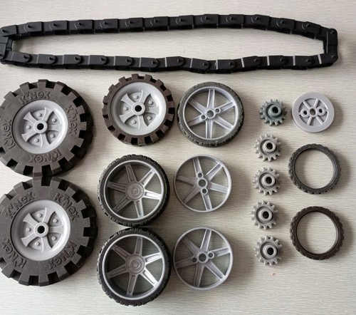 Nex tyre hub - k'nex, pulley