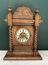 Ansonia Clock Co. Antique Oak