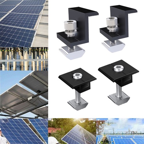 Solar middle center - end, clamps