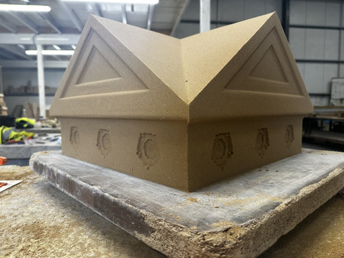 Victorian style pier cap - style,
