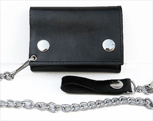 Mens genuine leather trifold - mens,