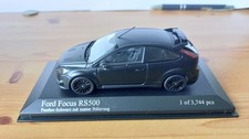 Minichamps 1:43 2010 Ford Focus RS500 Matt Black.