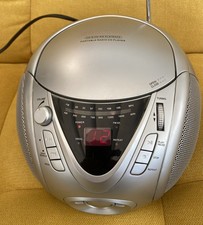 Retro Woolsworth Cd Radio Player Silver Cd3715 Fully Working