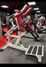 iso level hack squat pendulum squat commercial gym