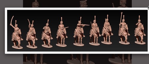 Unpainted napoleonic french - unpainted,