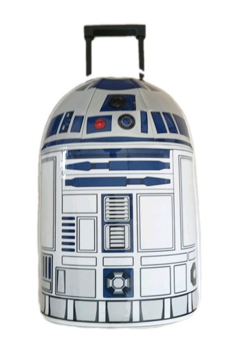 Disney r2d2 wheeled suitcase - disney,